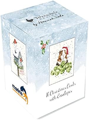 Wrendale Designs - 'Charity' Mini Boxed Cards, Multicolor, 91mm x 72mm