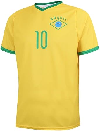 Brazil Neymar Football Jersey for Children and Adults