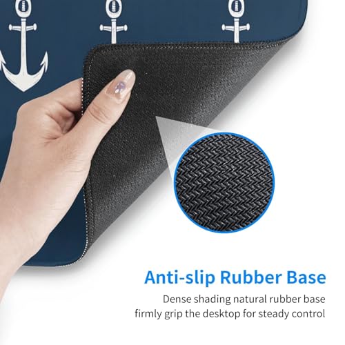 Tapis de souris de jeu antidérapant grand format pour éviter les glissements de clavier - 4
