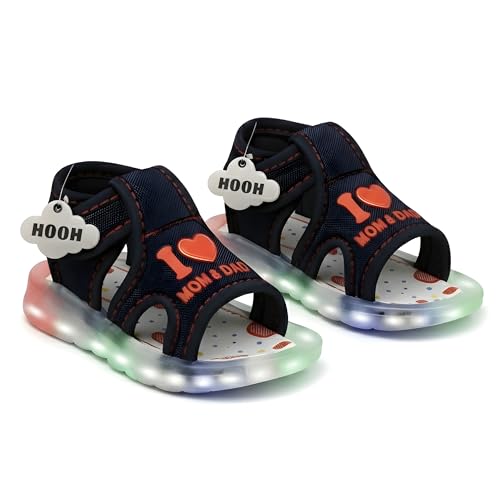 Image of HOOH Kids Chu-Chu Sound Musical First Walking Sandals and shoes for Baby Boys and Baby Girls Of Age 0 Months to 3 Years