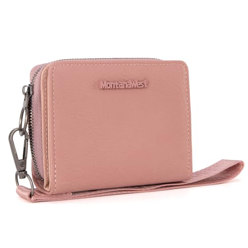 Image of Montana West Small Wallet for Women Female Ladies with a Detachable Wristlet Women's Wallet with Rfid Blocking Lining Minimalist Lightweight & Easy to Carry