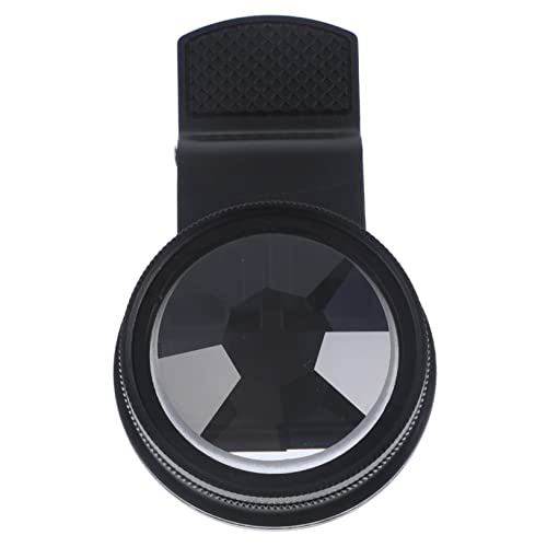 Housoutil Phone Camera Smartphones Jitterbug Smart Phone Double Kaleidoscope Lens Phone Lens with Clip Phone Lens with Clamp Mobile Phone Lens Tablets Lens Smart Phones Filter Major Plastic