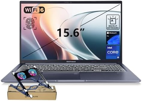ASUS Vivobook 15 Laptop, 15.6" FHD, Intel Core i9-13900H, 32GB RA...