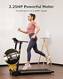 UREVO Laufband für zuhause, 2.25PS Laufband klappbar mit 12 HIIT Modes, kompakte Mini Treadmill...