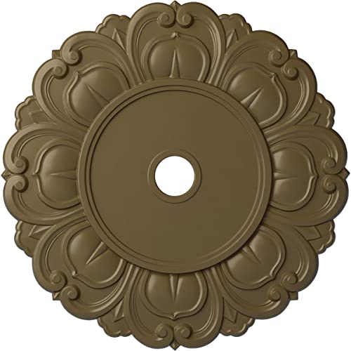 Image of 32 1 /4 inchOD x 3 5 /8 inchID x 1 1 /8 inchP Angel Ceiling Medallion (Fits Canopies up to 15 3 /4 inch), Hand-Painted Mississippi Mud