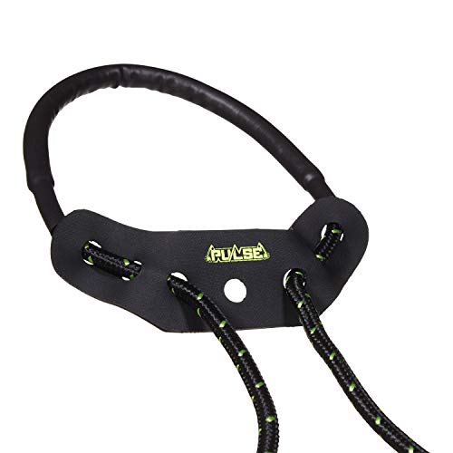 Pulse™ Tension Hypalon Wrist Sling By Allen®, Archery Accessories, Archery Equipment, Black/Green #TOP2