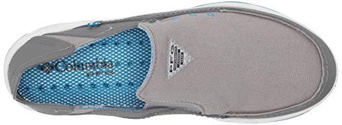 Columbia Mens Bahama Vent Pfg Boat Shoe, Ti Titanium/Pool, 11.5 Us #TOP4