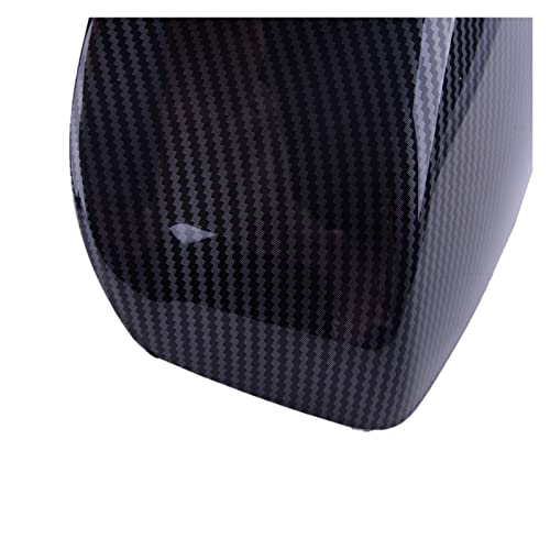 Couvre miroir de qualité supérieure finition noir brillant ABS