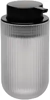 LYOR - Porta Sabonete Liquido Nórdico 320ml com Pump Preto Vidro
