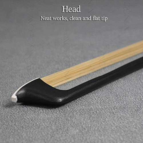 VINGOBOW - Geigenbogen Violine Geigen bogen Kohlefaser Carbon Bow Langlebiger Stick und süßer Sound 3/4