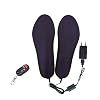 BININBOX Deluxe Wireless Heated Thermal Sole Rechargeable USB Foot Warmer with Battery Operation for Winter Camping Fishing Hiking Skiing