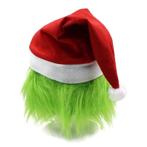 WPOYM Christmas Latex Green Monster Mask for Adult (Mask-B)