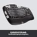 Logitech MK570 Wireless Wave Keyboard and Mouse Combo, Black