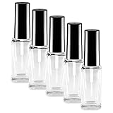 Optimal für Selbstabfüller ist diese leere, eckige 10ml Glas-Linerflasche