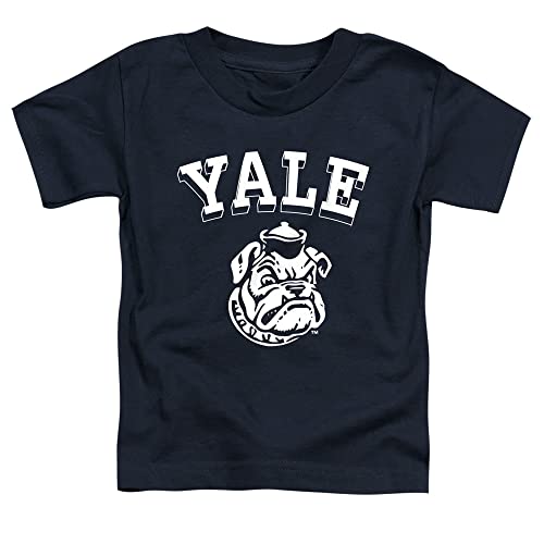 Yale University Official Yale Bulldogs Unisex Toddler T Shirt,Navy, 2