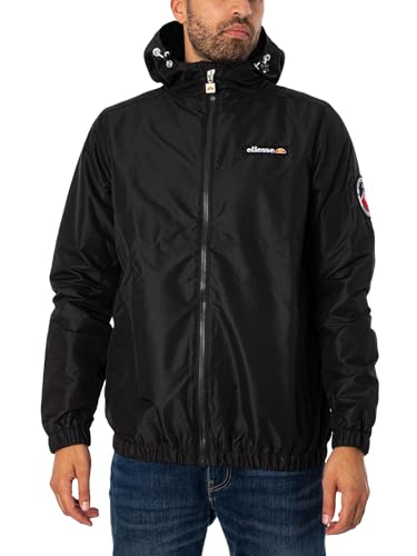 ellesse Herren terrazzo Jacke, Schwarz, XXL EU