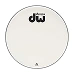 Drum Workshop DRDHAW23K Bass Drum Head Double A Smooth White 23 Inches