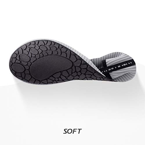 Image of SIMARI Water Shoes for Women Men Swim Aqua Socks Beach Pool Essentials Barefoot Surf River Boat Kayak Sea Yoga Sand Exercise Sport Accessories Breathable Quick-Dry Adult Youth Kid Size SWS001