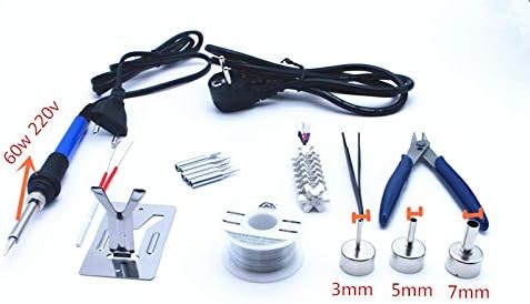 Soldering Soldering Iron 750W Soldering Station 858d Solda Soldering Stations Iron Station Temperature Controller Kits Solder - (CN, Color: B, Plug Type: EU)