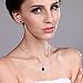 Gem Stone King 3.85 Cttw Oval Blue Sapphire Pendant and Earrings Jewelry Set For Women | 925 Sterling Silver | Gemstone Birthstone | Oval 8X6MM and 7X5MM | With 18 Inch Silver Chain