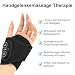 Handgelenk Massagegerät - Elektrische Handmassagegeräte, Hand Massagegerät mit wärmefunktion und vibration, Handgelenk Bandagen, linderung Sehnenscheidenentzündung Handgelenk, für Linke Rechte Hand