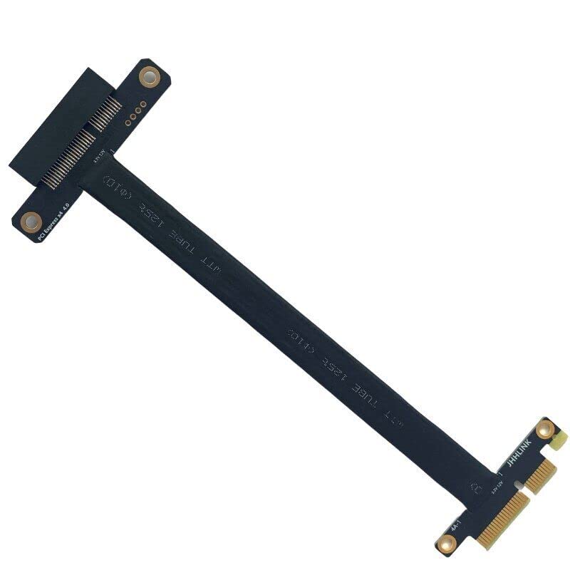 Cable de extensión PCIE 4.0 X4 extensor flexible 10cm tarjeta de red