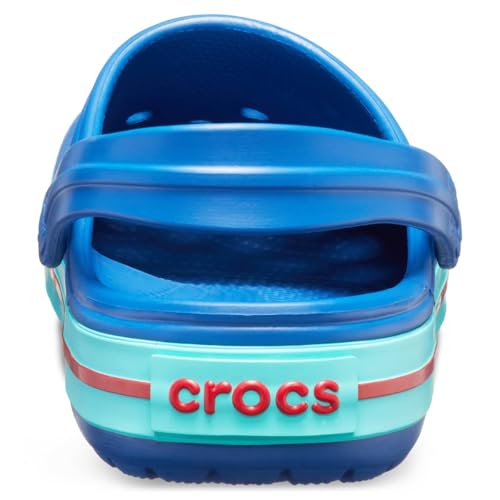 Image of Crocs Unisex Adult Crocband Clog 11016-4IO Blue Jean /Pool M6W8