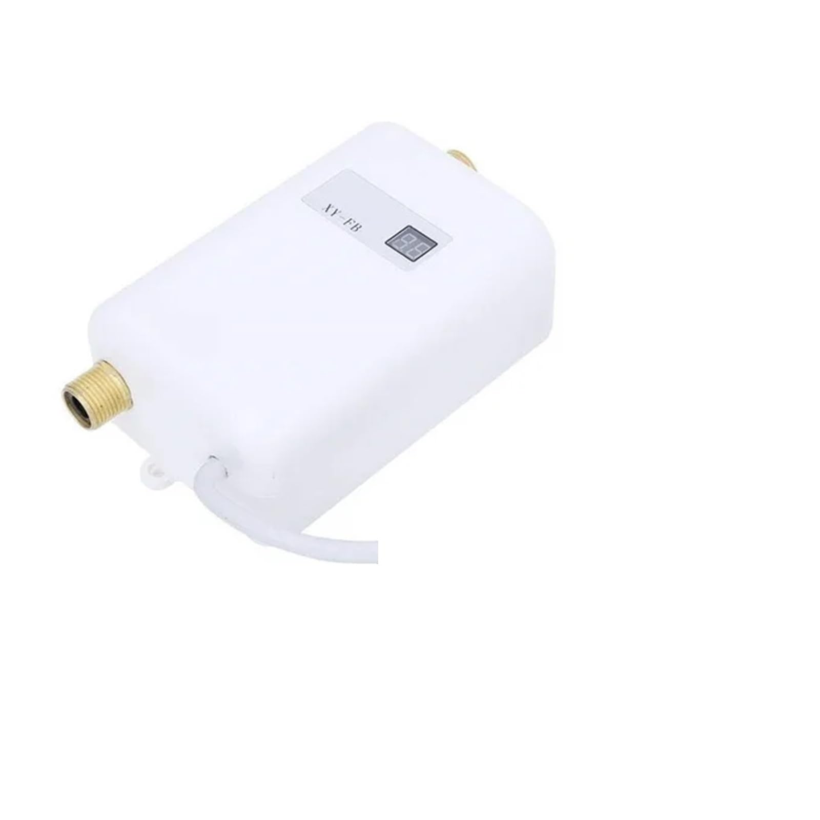 Podgrzewacz wody przepływowy, Elektryczny Podgrzewacz Wody 3000 W Mini Bezzbiornikowy System Natychmiastowego Podgrzewania Ciepłej Wody Do Łazienki, Kuchni I Gospodarstwa Domowego(Pink)