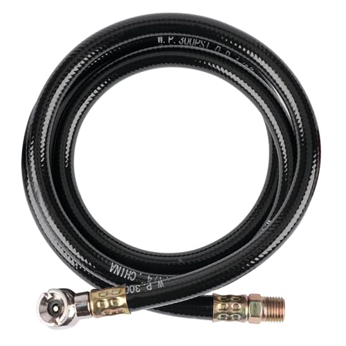 Performance Tool W10057 Lightweight PVC Air Hose, Kink and Abrasion Resistant, Weather Resistant, 300 PSI Working Pressure, 1/4-Inch NPTM Thread