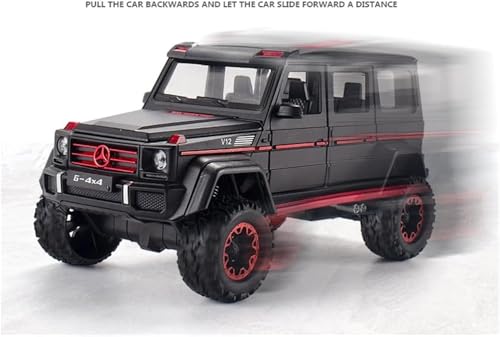 Image of Exclusive Alloy Metal Car 1:24 AMG G500 Diecast Metal Pullback Toy car with Openable Doors, Light Music Boys Gifts Toys for Kids [Green-Color As Per Stock]