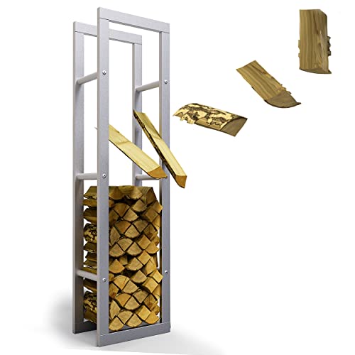 LAWA Living and Lifestyle Kaminholzregal Metall innen VERZINKT...