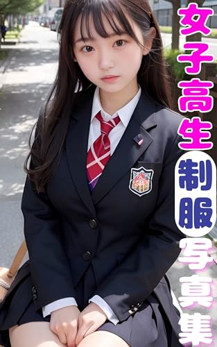女子高生制服写真集 可愛いAI美女 Japanese 01