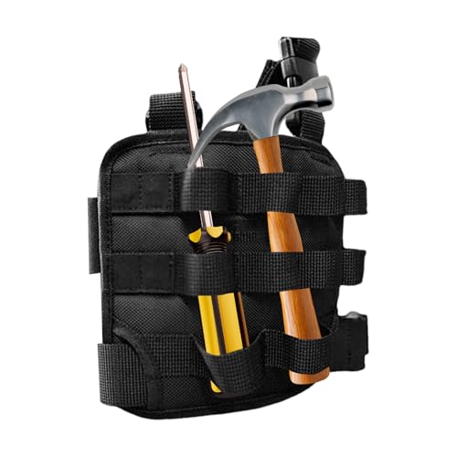 Imagen de Cinturón De Herramientas Para Hombre Bolsa Organizador Destornilladores Sasa De Herramientas De Gran Capacidad Para Electricistas Fontaneros Técnicos Reparación Jardinería Taller Garaje Casero