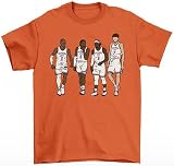 Shai, J-Dub, Lu Dort & Chet Oklahoma City T-Shirt (US, Alpha, Large, Regular, Regular, Orange)