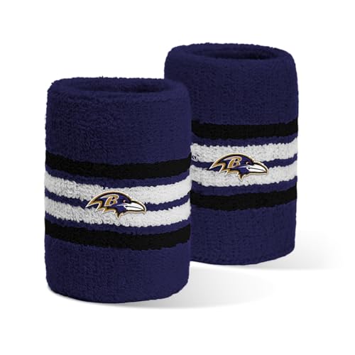 Image of For Bare Feet NFL Officially Licensed Team Logo Headband & Wristband Combo Pack Team Color OSFM