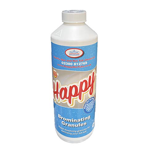 Happy Hot Tubs Bromine Granules 1kg Tub Brominating Bromide Pool Spa