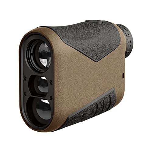 SEFAX Multifunctional Rangefinder, Hunting Golf Laser Range Finder, 6X Magnification, 800 Yards High-Precision Flag Lock, for Golfing, Hunting, Measurement (Color : Gray)