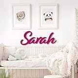 namensschild holz kinderzimmer  Namensschild personalisiert, Personalisiertes Kinderzimmer Namensschild, Türschild personalisiert, Personalisierter Lieblingsspruch, Wunschformat 20 cm - 80 cm