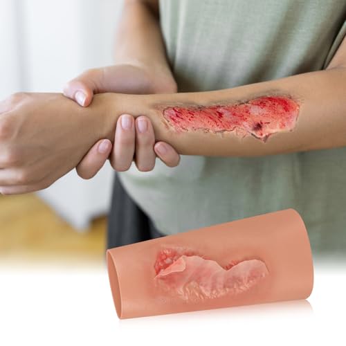 Image of Abrasion and Bruise Wound Care Training Sleeve | Wound Packing Trainer for Medical Education
