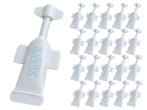 Instantly Ageless - Instant Face Lift Cream - Skin Care Anti Aging Face Cream with Vitamin C - Wrinkle Tightener - Eye Cream For Puffiness and Bags Under Eyes - Facelift 20 Vials