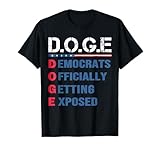 DOGE D.O.G.E Department Of Government Efficiency Mens Womens T-Shirt
