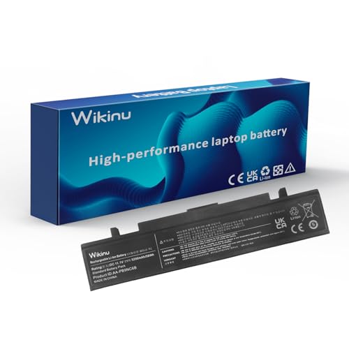 Wikinu 5200mAh AA-PB9NC6B Battery for Samsung RV510 R519 R780 RV511 RV520 AA-PB9NS6B AA-PB9MC6W NP300E5A RF511 R730 R540 R580 R520 NP300V5A R428 AA-PB9NS6W