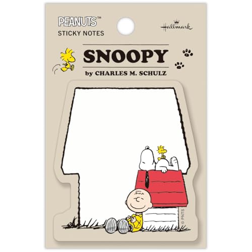 Image of Hallmark 849092 Snoopy Sticky Notes, Die Cut