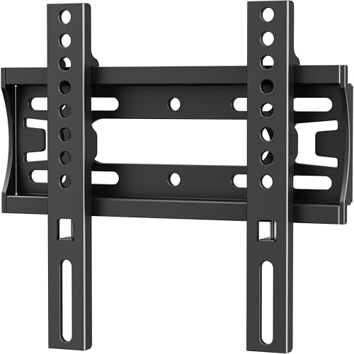 IWOBOARD 32 40 43 inch Fixed TV Monitor Wall Mount for LED LCD TVs & Monitor