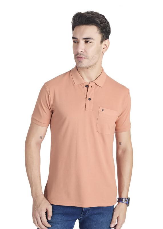 proriders Half Sleeve Pique Fabric Regular Fit Casual Fit Mens Polo Tshirt with Chest Pocket for Casual Wear-picture-21