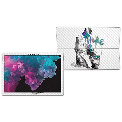Image of MIGHTY SKINS MightySkins Carbon Fiber Skin for Microsoft Surface Pro 6 - Dedication | Protective, Durable Textured Carbon Fiber Finish | Easy to Apply, Remove, and Change Styles | Made in The USA