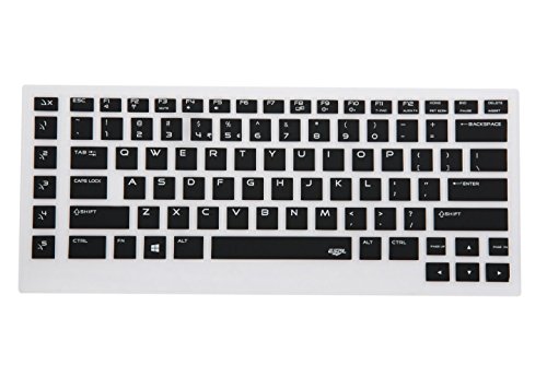Keyboard Cover for 15.6" Dell Alienware 15 R2 R3, Alienware AW15R3(2015-2018 Version), Alienware AW15R4 Gaming Laptop - Black