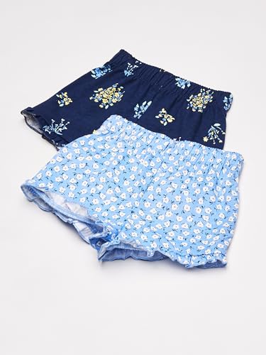 Gerber baby-girls unisex-baby 2-pack Pull-on Shorts4