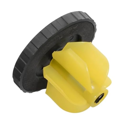 JNNJ 2 Pezzi Auto Coperchio del Aerbatoio del Carburante, Copertura Universale Tappo Serbatoio Olio Coperchio in Plastica, Tappi Guarnizione Tappi a Prova Di Perdita(Tappo Rotondo)