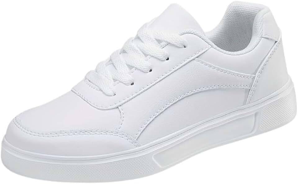Tenis Feminino Casual Branco Retrô Clássico Original Force